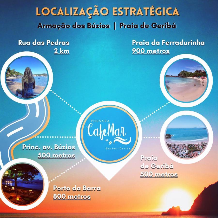 Pousada Cafemar Buzios Bagian luar foto